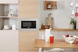 Indesit 20L 800W Built-in Microwave Oven with Grill - Stainless Steel view 4