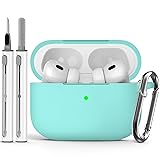 Ljusmicker AirPods Pro Case Cover with Cleaner