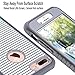 ULAK iPhone 7 Plus Case, Slim Shockproof Flexible TPU Bumper Case Durable Anti-Slip Lightweight Front and Back Hard Protective Safe Grip Cover for Apple iPhone 7 Plus 5.5 inch Mint Stripes Minimal