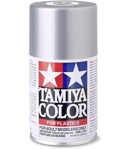 Amazon.com: TAMIYA Lacquer Spray TS-88 Titanium Silver 100ml
