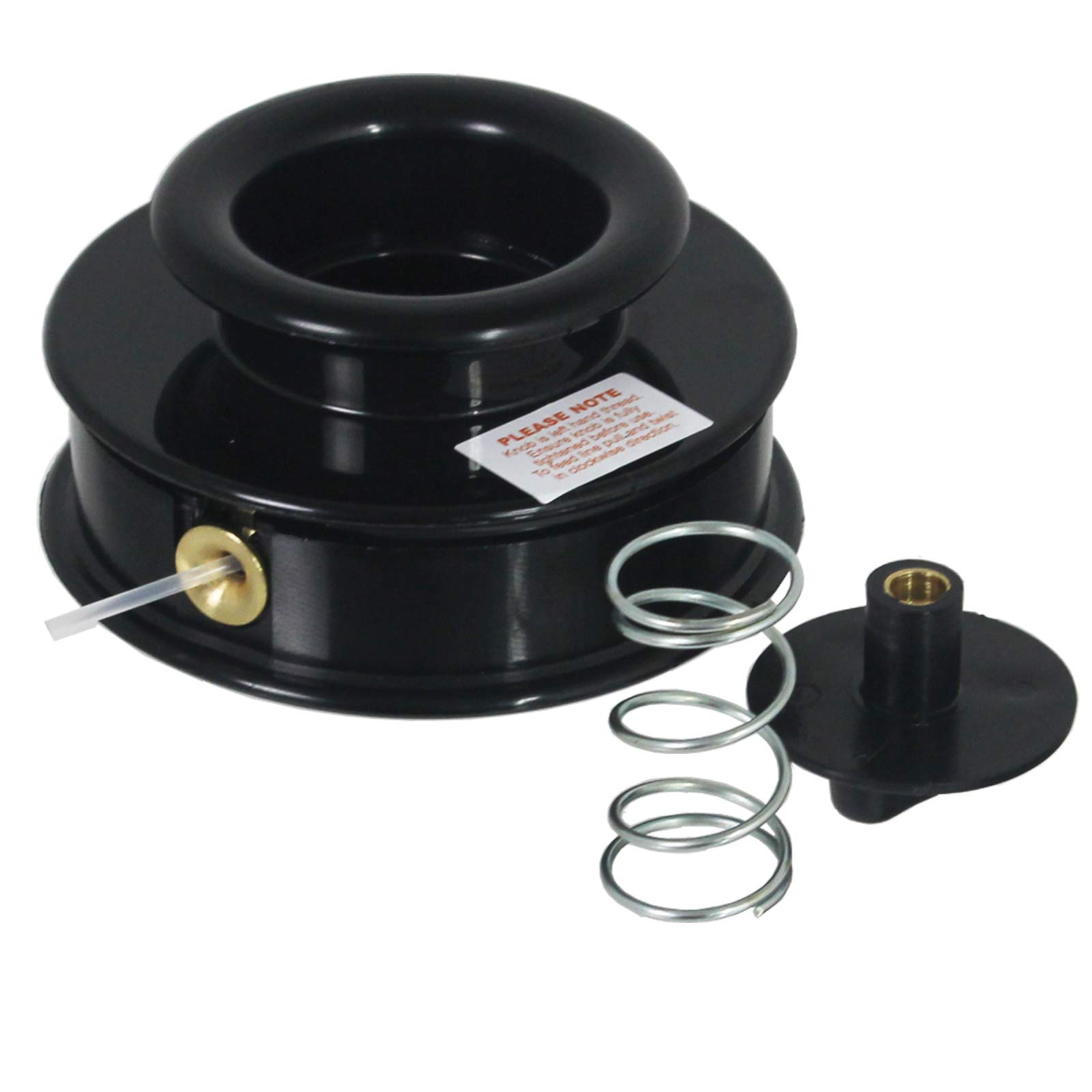 SPARES2GO Universal Dual 2 Line Manual Feed Head for Brushcutter Strimmer Trimmer