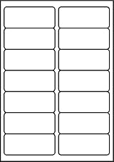 SmithPackaging A4 Self Adhesive Address Labels 1400 99.1 x 38.1 mm