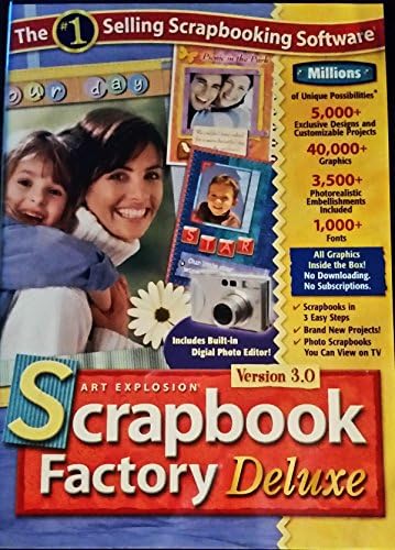 Art Explosion Scrapbook Factory Deluxe Version 3.0 - PC