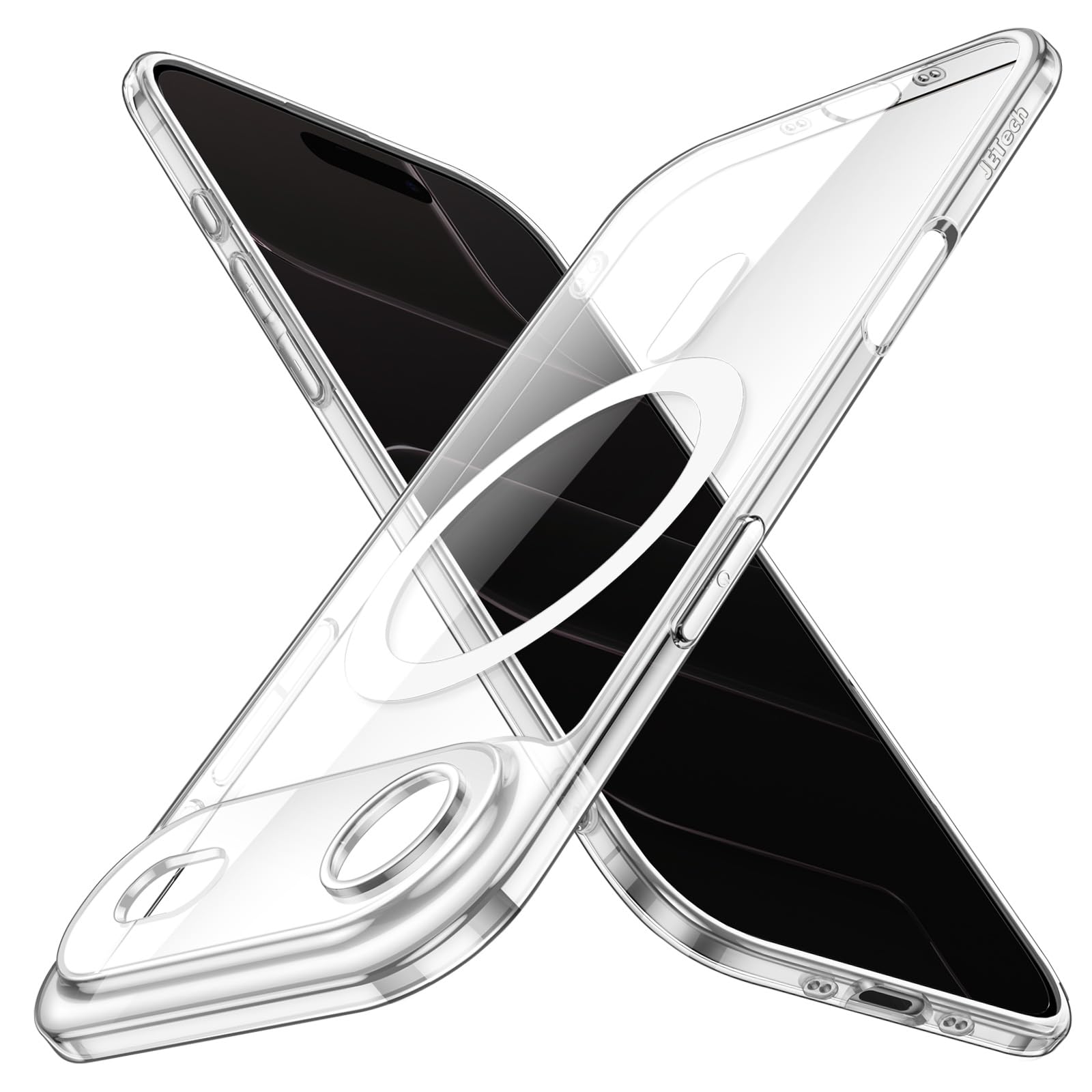 Photo 1 of JETech Magnetic Slim Case for iPhone 17 Air Compatible with MagSafe, Camera Lens Full Protection, Ultra-Thin Lightweight Clear Minimalist Protective Phone Cover, 6.5-Inch Display (Clear)