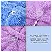 Uarter Hair Turban Towel Twist Wrap Fast Drying Absorbent Microfiber Dry Hair Cap for Bath, Spa, Makeup 23.4 9.8inch (2 Pack) Blue and Purple