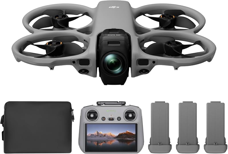 Avata 360 Fly More Pack (DJI RC 2), drone com câmara 8K de 360°