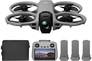 DJI Avata 360 Fly More Combo (RC 2), 360° Drone With 1-Inch 8K 360° Imaging for FPV & Aerial Filming, 360° Camera Drone With 