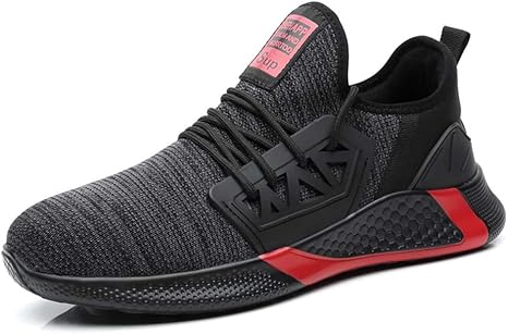 Amazon Co Jp スチールトゥシューズ男性女性 安全作業不滅の靴 産業 建設スニーカー 穿刺証明コンポジットtoeの靴 年新 グレー 39 Eu ホーム キッチン