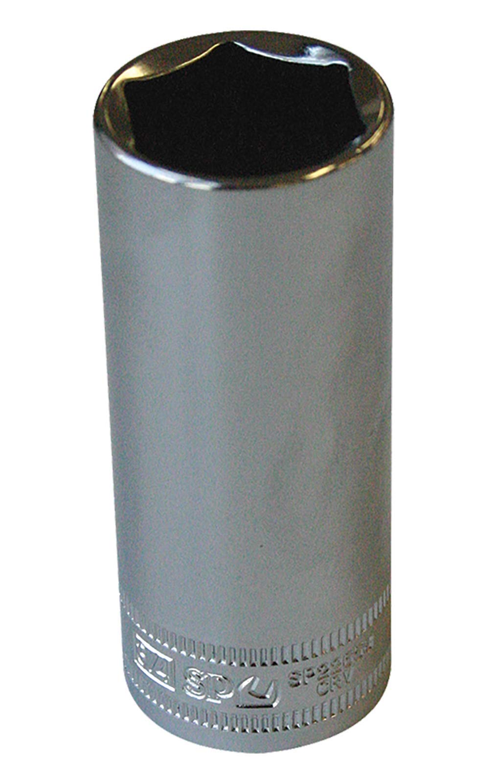 SP TOOLS SP22412 – Long 3/8 Inch 12-Sided Socket – 12 mm – Designed for Professionals – Ratchets – Sockets – Accessories – 3/8 Inch Sockets