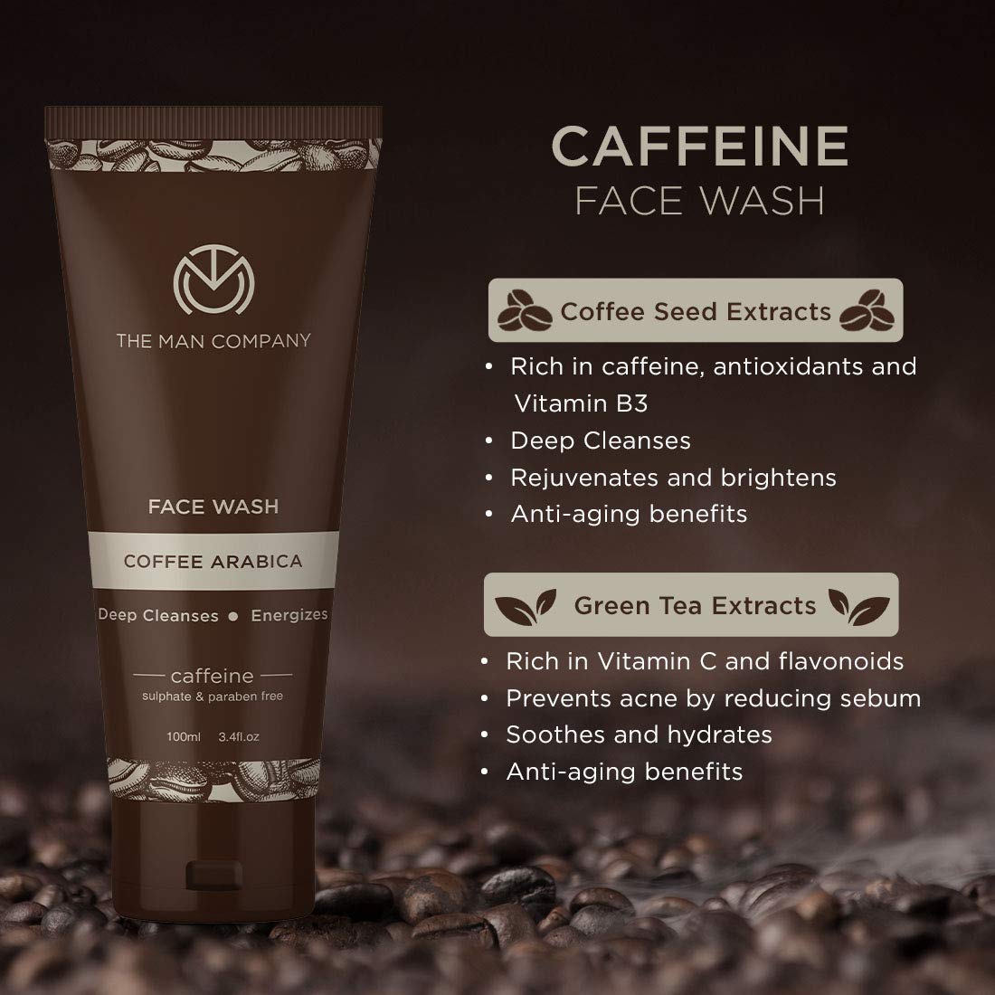 the man company face wash price