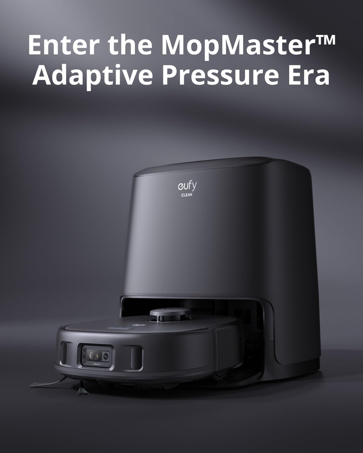 eufy Robot Vacuum and Mop X9 Pro with Auto-Clean Station, AI Obstacle Avoidance, Adaptive Pressure Cleaning with Rotating Mops, Carpet Detection with 12 mm Auto-Lifting Mops