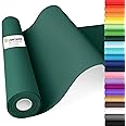 St Patricks Day Green Wrapping Paper, 15"x300" Dark Green Bulletin Board Construction Art Craft Poster Decorative Paper Roll, Arts and Crafts, Christmas Birthday Bouquet Flower Gift Wrap 110GSM 75LB