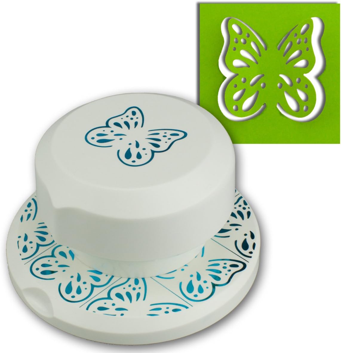 Artoz 3D Pop Up Unicorn Flying Punches ? | Butterfly | Positionierbarer Card Bastels for Birthday Card | Punch Cup Punch Cardmaking, Invitations, and more.