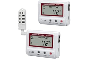TECPEL TandD TR-72nw Wired LAN Humidity and Temperature Data Logger USB