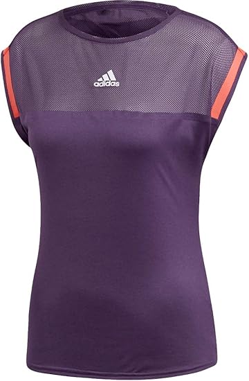 Amazon アディダス テニスウェア Escouade Tシャツ レディース Fro11 レジェンドパープルs19 ショックレッドs19 Dp0263 日本 J S 日本サイズs相当 シャツ 通販