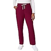 Hanes Womens Scrub Pants, Comfort Fit Healthcare Pants for Women, Moisture-Wicking Medical Scrubs
