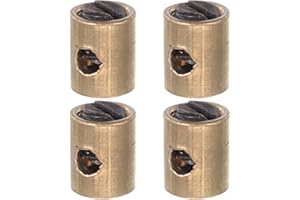 UKCOCO 4 Pcs Brake Throttle Cable Ends Stopper Clamps Repair Kit for Go Kart Motorcycle ATV Lawn Mower