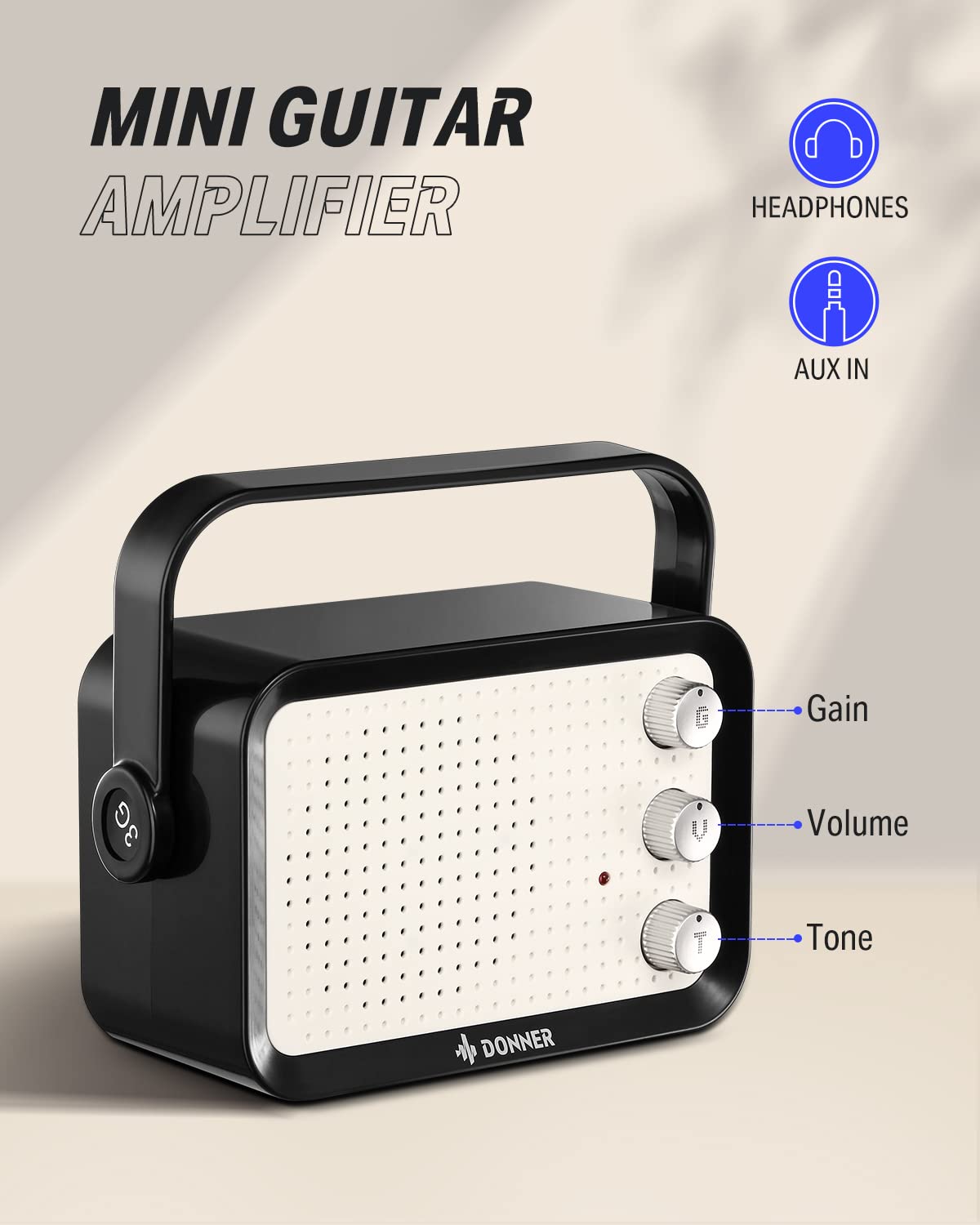 Donner 30 Inch Electric Guitar Beginner Kit for Kids TL Style Mini TC Electric Guitar Junior Starter Package Black with Amp,600D Bag, Tuner, Picks, Cable, Strap and Extra Strings, DTJ-100B