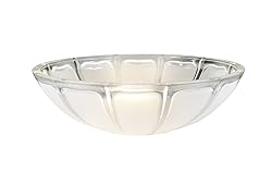 Aspen Creative 23507-01 Clear & Sandblasted/2 Tone