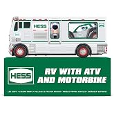 Hess 2018 Toy Truck - RV with ATV and Motorbike