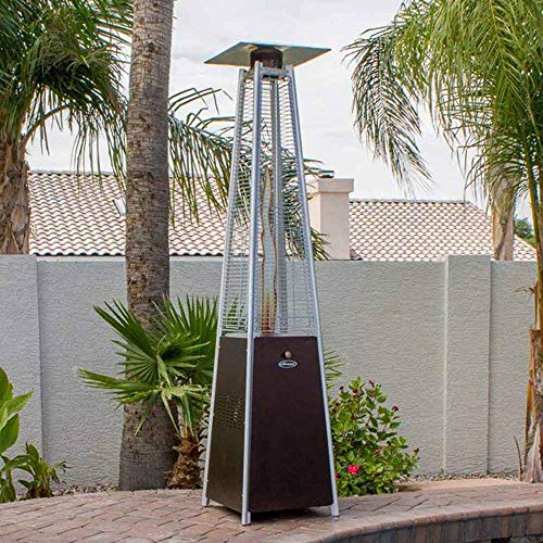 TiTa-dong Patio Heater Cover,Standup Waterproof Dustproof Pyramid Torch Patio Heater Protective Cover,Outdoor Heater Oxford Cloth Cover 84 x 84 x 221 cm