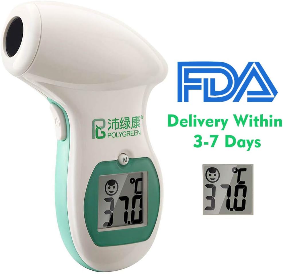 Forehead Thermometer Baby Thermometer Infrared Digital Non-Contact Accurate Instant Readings Forehead Thermometer with LCD Display No Touch
