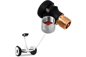 ODO LUCK Vacuum Tubeless Air Valve for Segway Ninebot S Smart Self-Balancing Electric Scooter Replace Parts Tire Accessories