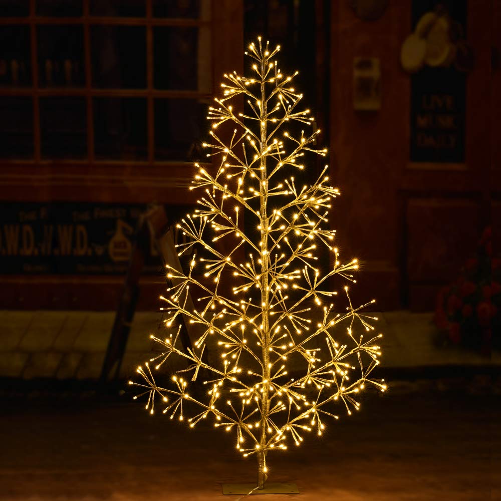 Lightshare 4ft 496L Artificial Christmas Tree Light,Warm White Light