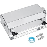 LokoCar Radiator Coolant Overflow Recover Tank 2L Universal Aluminum Silver