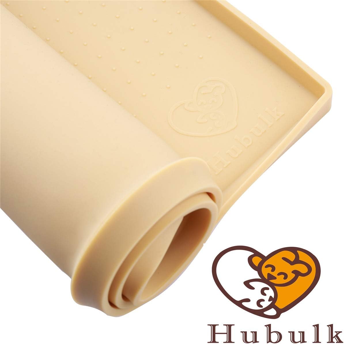Hubulk Dog Feeding Mat,100% Waterproof Food Grade Silicone Pet Food and Water Bowl Placemat,Dishwasher - Image 4
