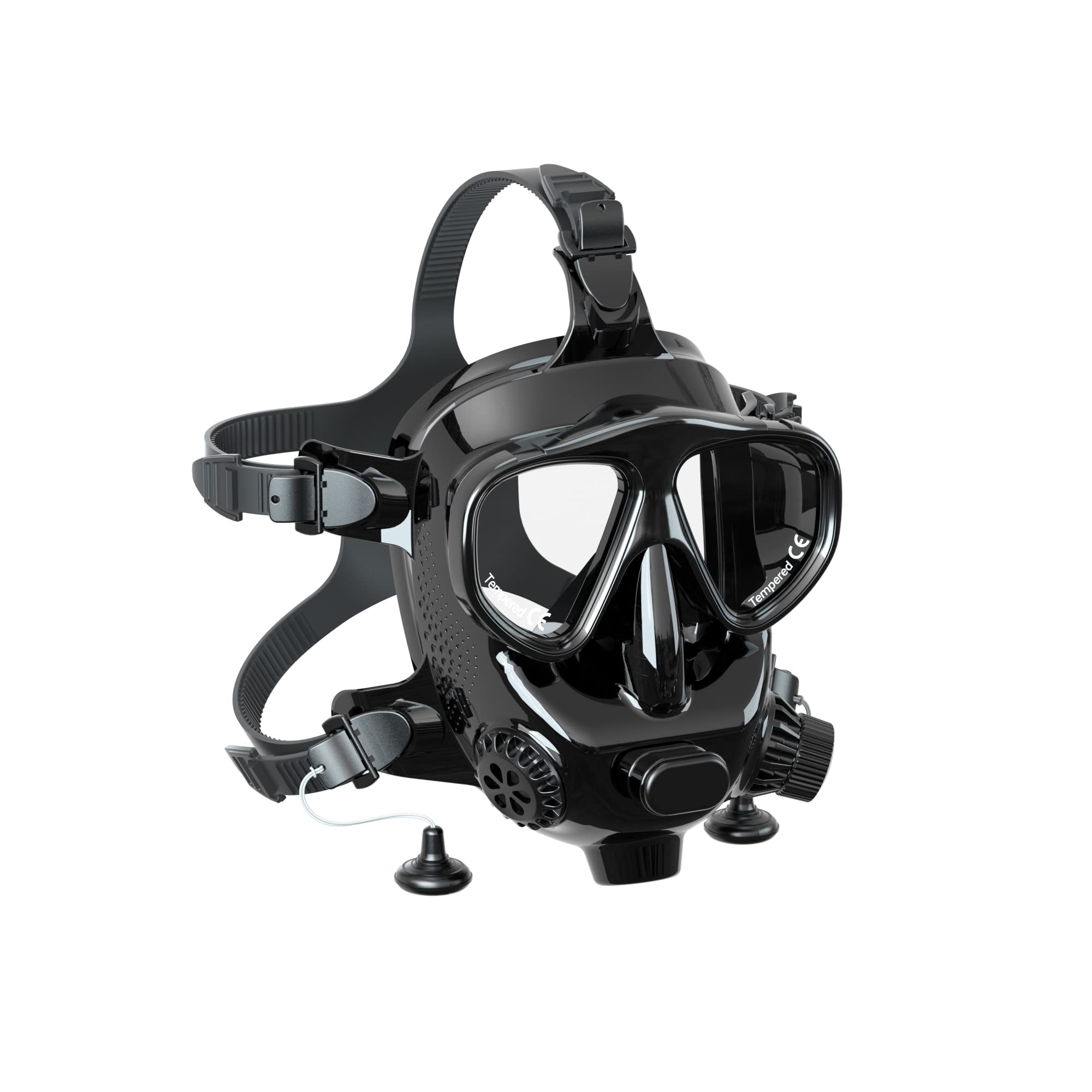 Mua Full Face Diving Mask for Scuba Diving, 180° View Panoramic Dive Mask with Camera Mount