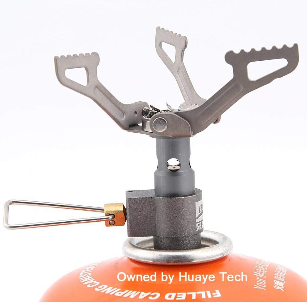 BRS Ultralight Camping Gas Stove Outdoor Burner Cooking Stove 25g…, Gray, 1 Piece - Image 3