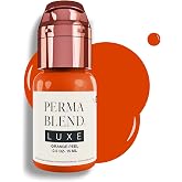 Perma Blend Luxe - Orange Peel - Vegan Lip Tattoo Ink - Orange Microblading Pigment - Warm Hue for Lip Blush &amp; Permanent Makeup - Cruelty-Free (0.5 oz)