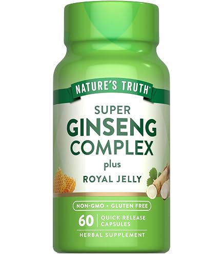 Amazon.com: Nature's Truth Korean Ginseng Capsules | 75 Count
