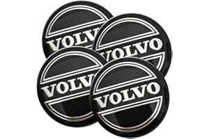 4PCS Wheel Center Caps for Volvo S90 S60 XC60 XC40 XC90 V40 V60 S60 S80, 65mm/2.55" Car Wheel Hub Caps ABS Rim Center Hub Cov
