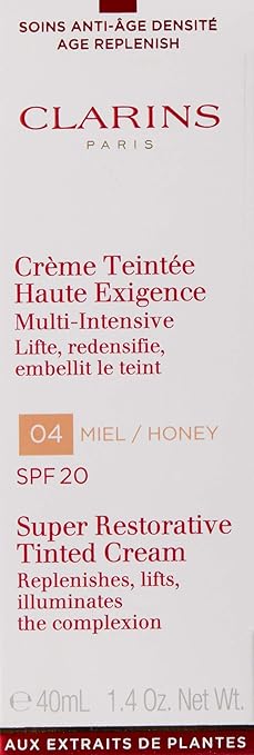 clarins super restorative tinted cream spf 20