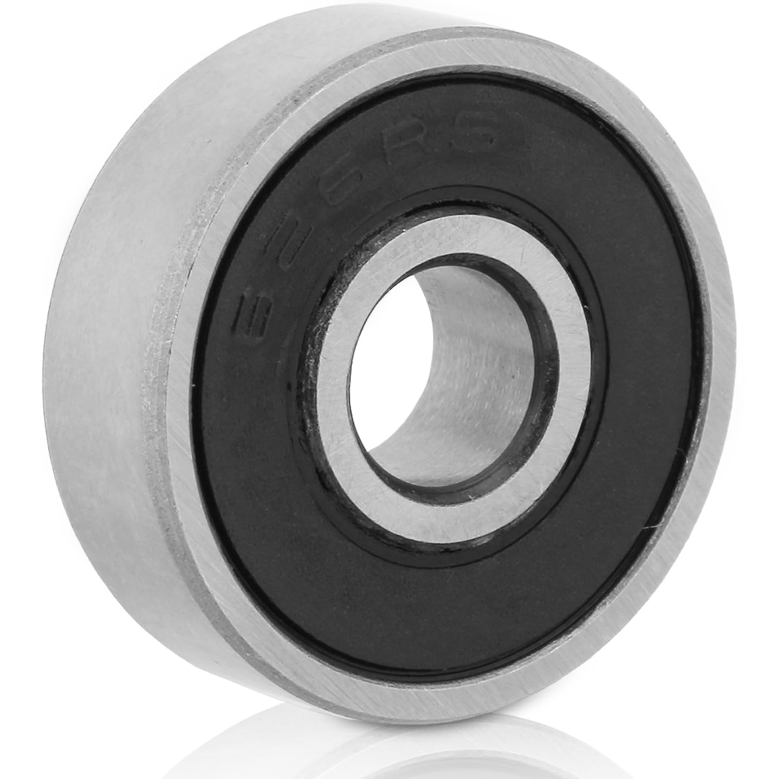 626-2RS Ball Bearing, 10 Pack 6×19×6mm Double-Sided Rubber Sealed Deep Groove Ball Bearing Miniature Ball Bearings