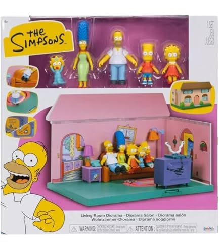 Amazon.com: Playmates - The Simpsons - World of Springfield