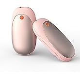 Gosalisu Hand Warmers Rechargeable, AI Electric handwarmers 2 Pack, 6000mAh Portable Heater Reusable, Stocking Stuffers for Women Men Raynauds, Golf, Hunting, Camping, Indoor Outdoor