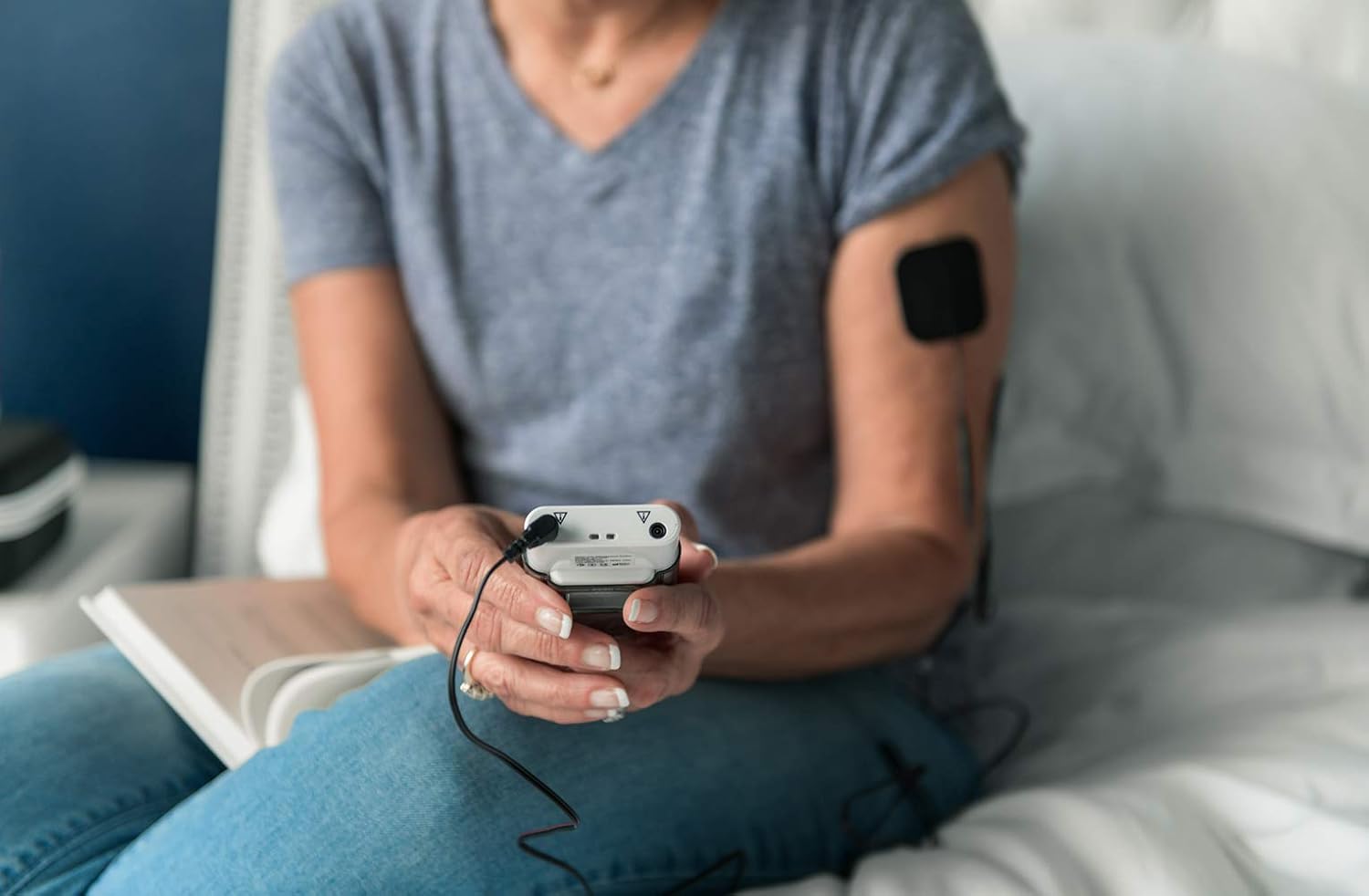 iReliev TENS + EMS Combination Unit Muscle Stimulator for Pain Relief & Arthritis & Muscle Strength - Treats Tired and Sore Muscles in Your Shoulders, Back, Ab's, Legs, Knee's and More: Health & Personal Care