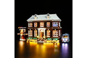 BrickBling LED Light Compatible with Lego 21330 Home Alone Building Kit - NOT Included The Model Set