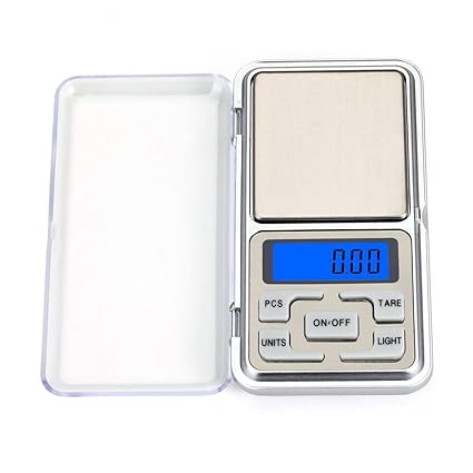 Lukzer 1 Pc Digital Pocket Scale Mini Portable Weighing Scale