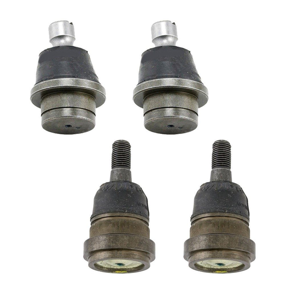 Detroit Axle All (4) Brand New Front Upper & Lower