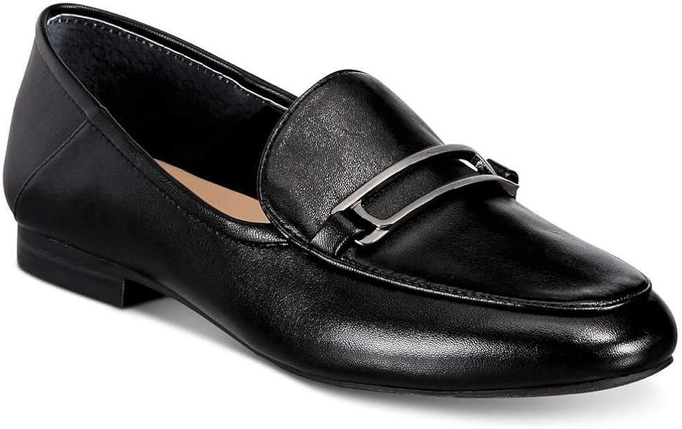 Alfani Women�s Black Leather Goldii Step �N Flex Soft Back