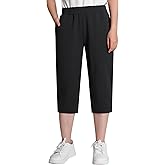 Weintee Women's Petite Pull On Capris Petite Length