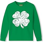 Unisex Kid's St.Patrick's Day Top Clover Print Irish Shamrock Funny Shirt 18M-14 Years