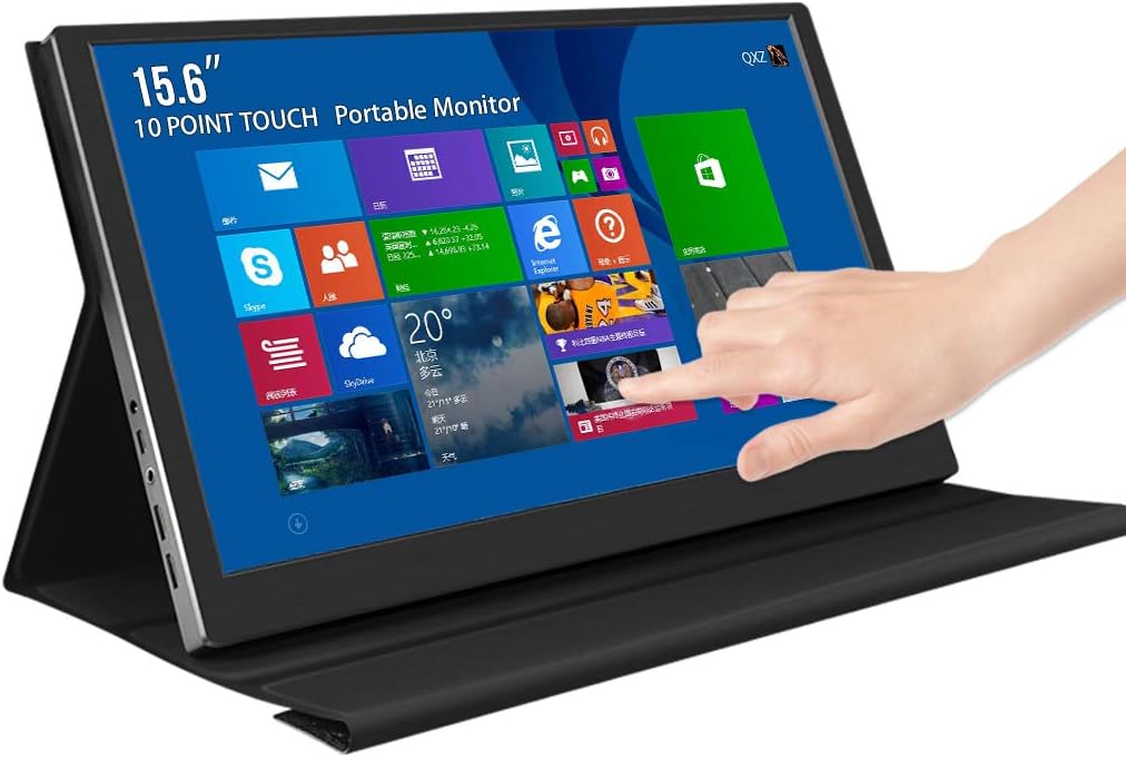 Kenowa Monitor 15.6 Pollici Touchscreen Schermo Touch Screen PC Monitor