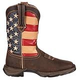 Durango Women's RD4414 Western Boot, Brown/Union