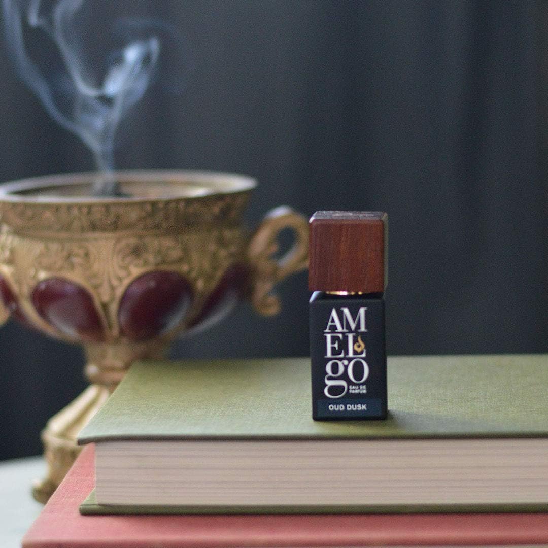 Woody Oud Perfume for Men Long Lasting Aftershave with Real Oud Wood