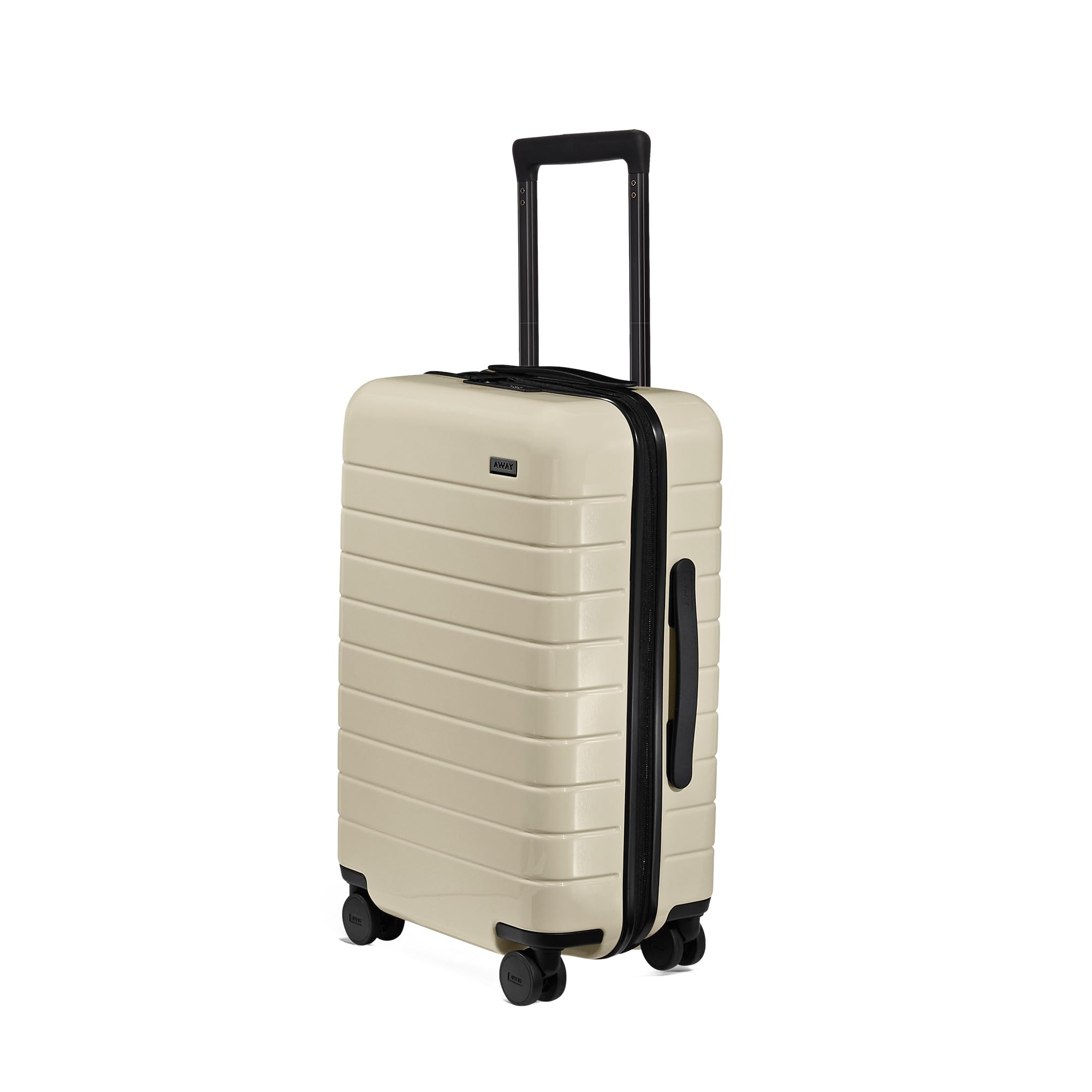 Photo 1 of Away Carry-On Luggage, Lightweight Hardside Suitcase with Spinner Wheels, 22 Inch Airline Approved, TSA Lock, Salt White